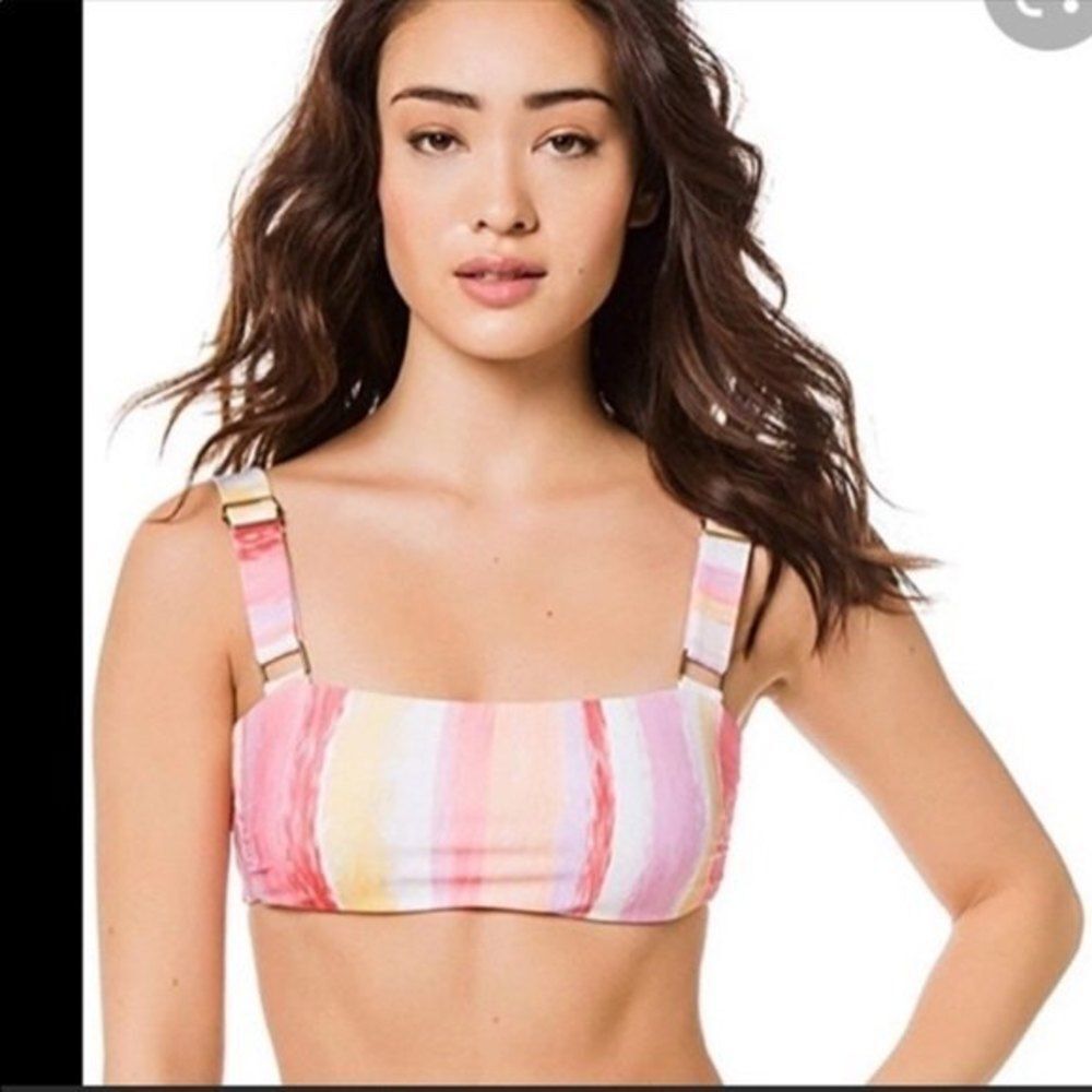 BECCA Bralette Bikini Top Sz M